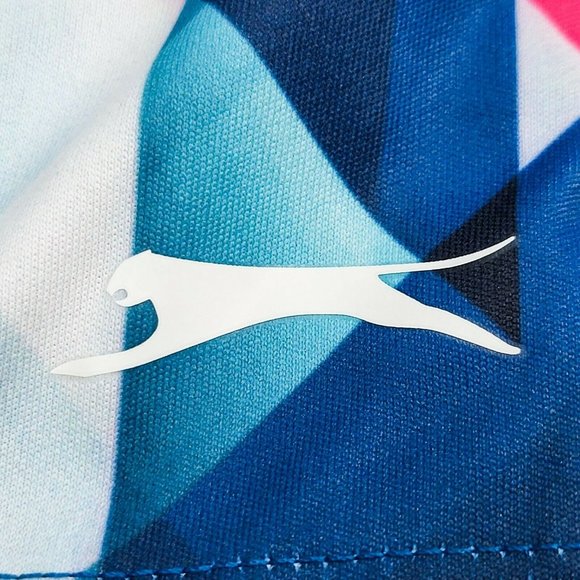 Slazenger Bold Block Hydrodri Polo Sleeveless Women's Sport Golf Tennis WSG31215 - Picture 4 of 12